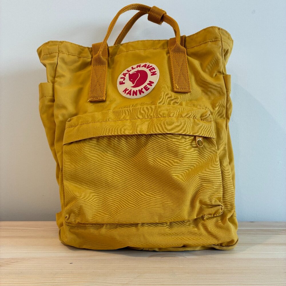 Fjallraven Kanken Yellow Backpack